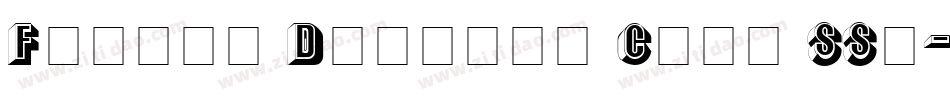 Fourth Display Caps SSi字体转换